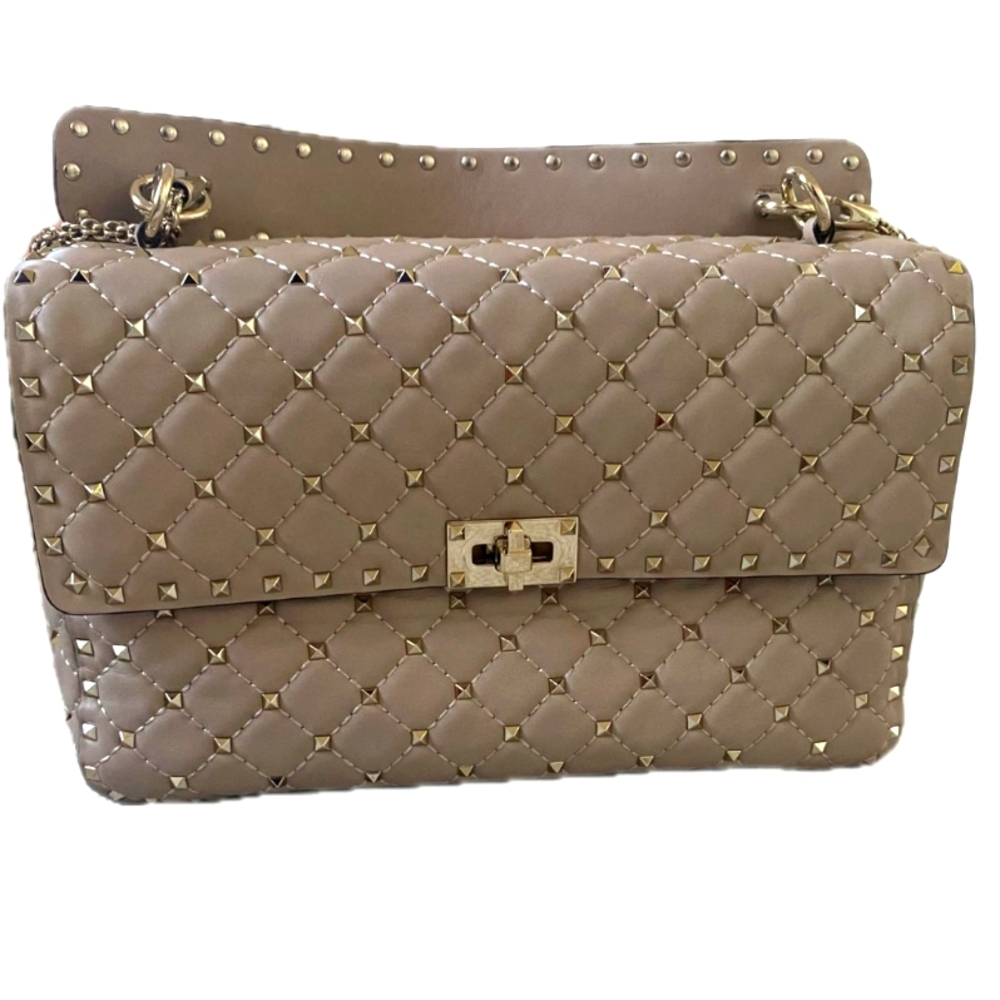 Valentino Garavani Rockstud satchel bag.